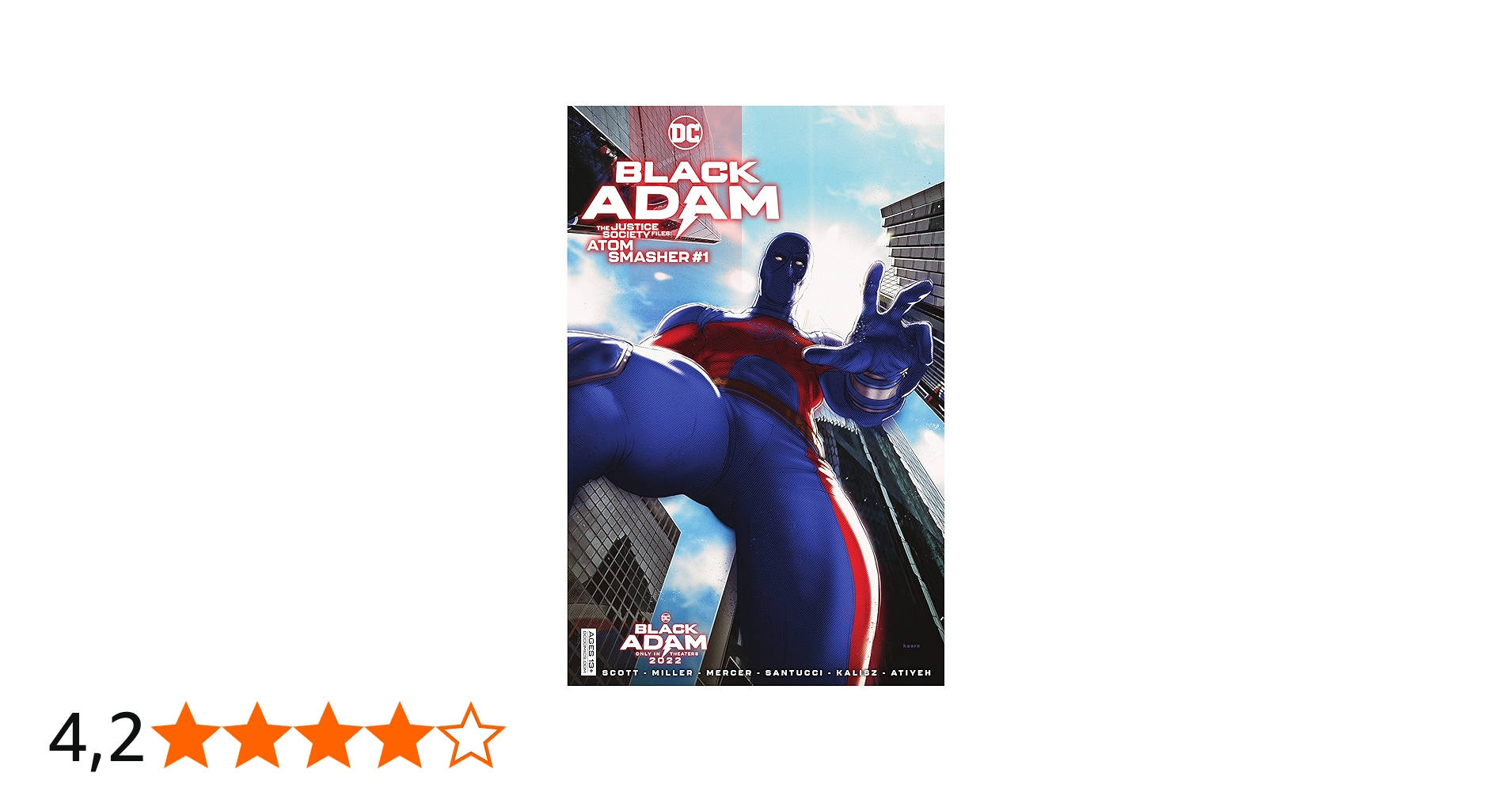 Black Adam - The Justice Society Files (2022) #1: Atom Smasher