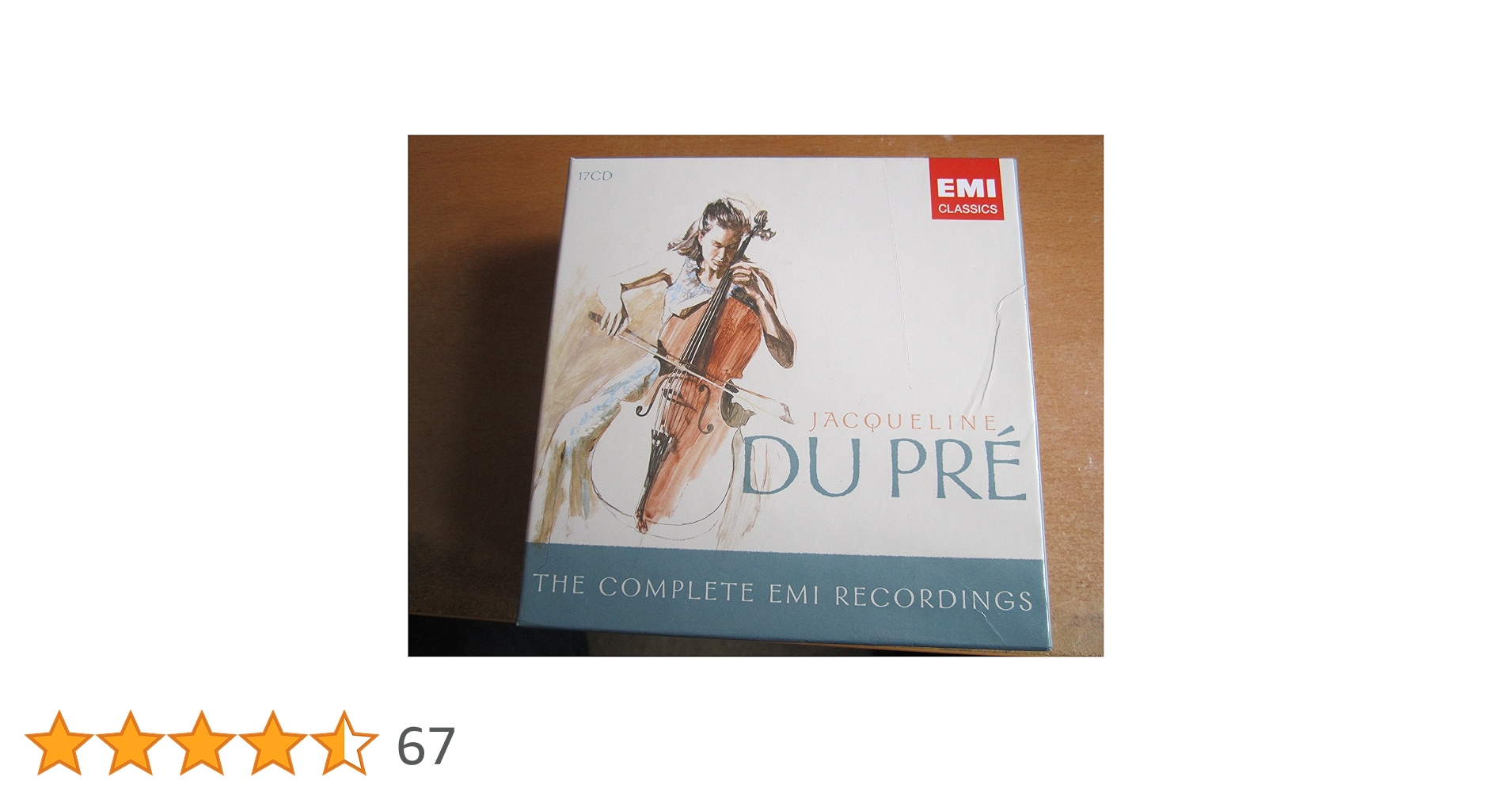 17枚組 ジャクリーヌ デュ プレ BOX コンプリート 17枚組 ジャクリーヌ