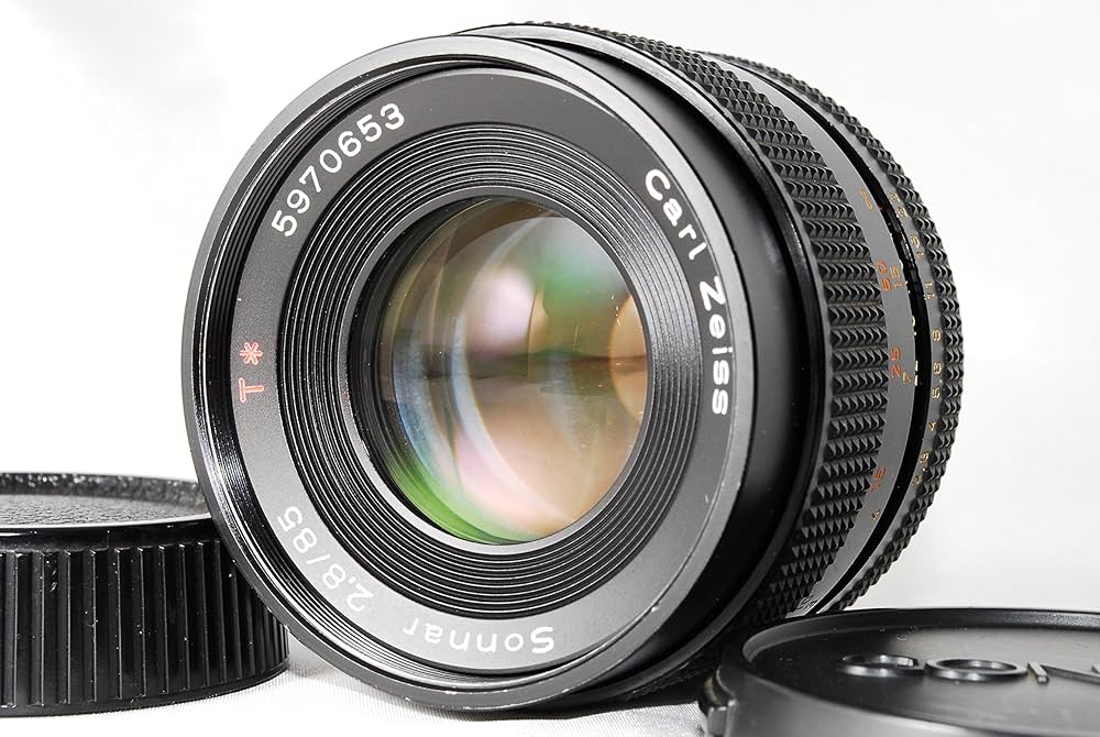 Amazon.co.jp: CONTAX Carl Zeiss SonnarT* 85mm F2.8 : Electronics