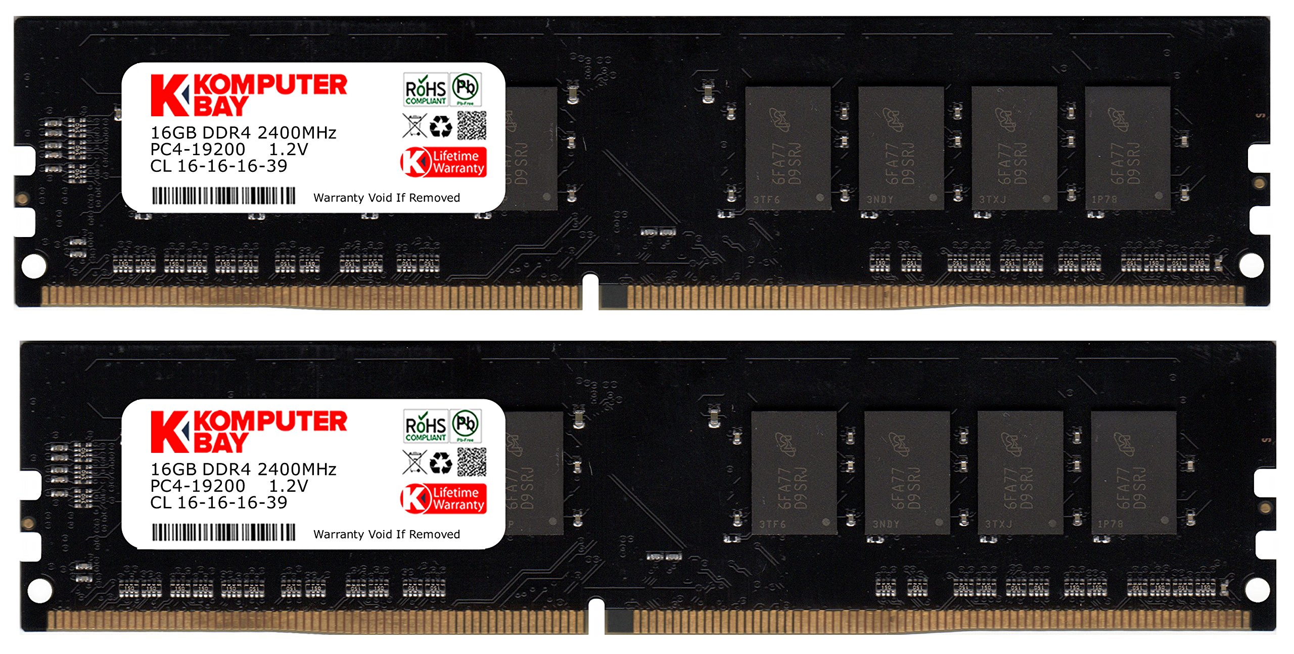 Amazon.co.jp: 32GB 16GB x 2 DDR4 メモリー 2400MHz PC4-19400 DIMM