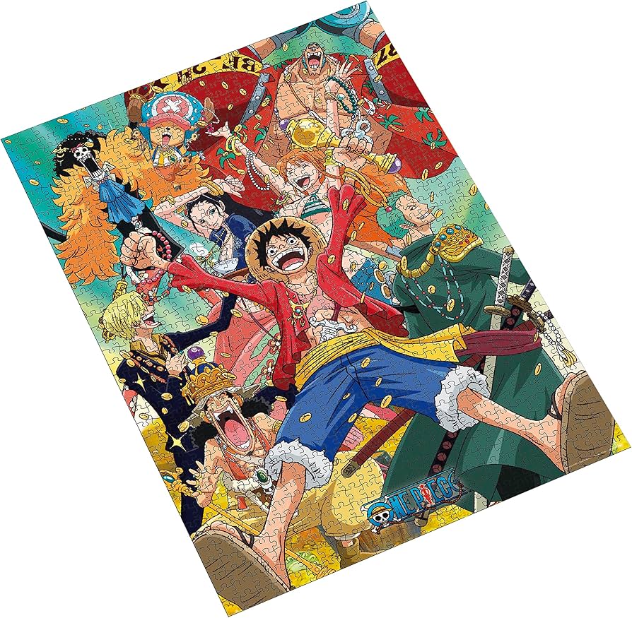 Amazon.com: ABYstyle One Piece Straw Hat Crew 1000 pc. Puzzle