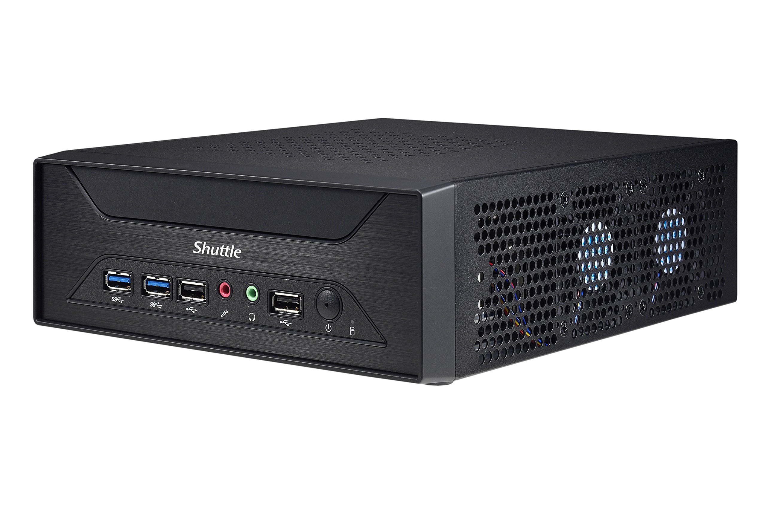 Amazon | Shuttle 小型ベアボーンPC 200x78x250mm ブラック XH110G