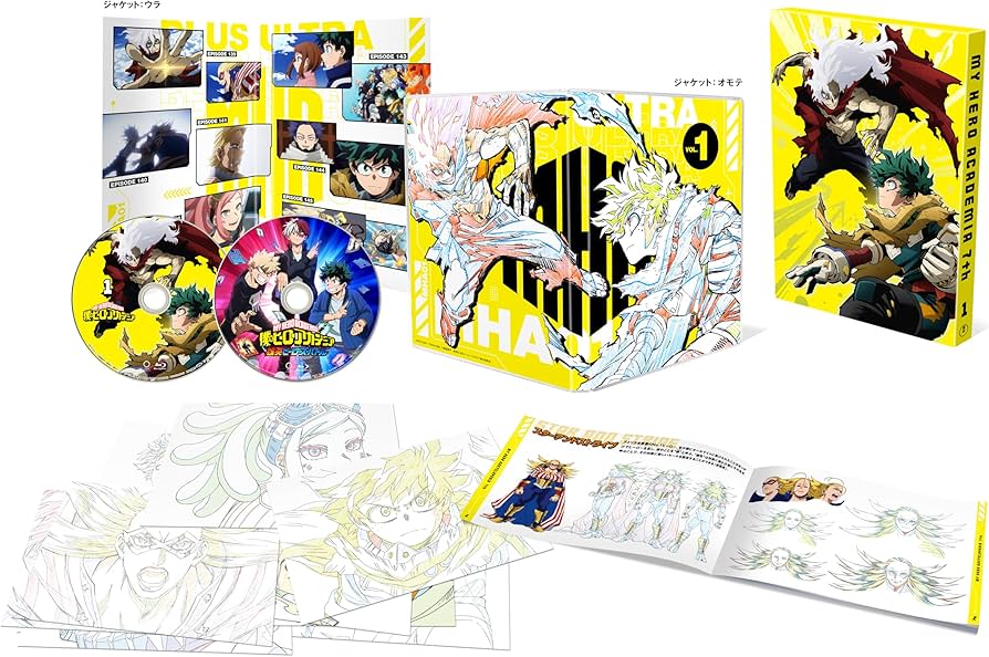 Amazon.co.jp: 【Amazon.co.jp限定】僕のヒーローアカデミア7th Blu