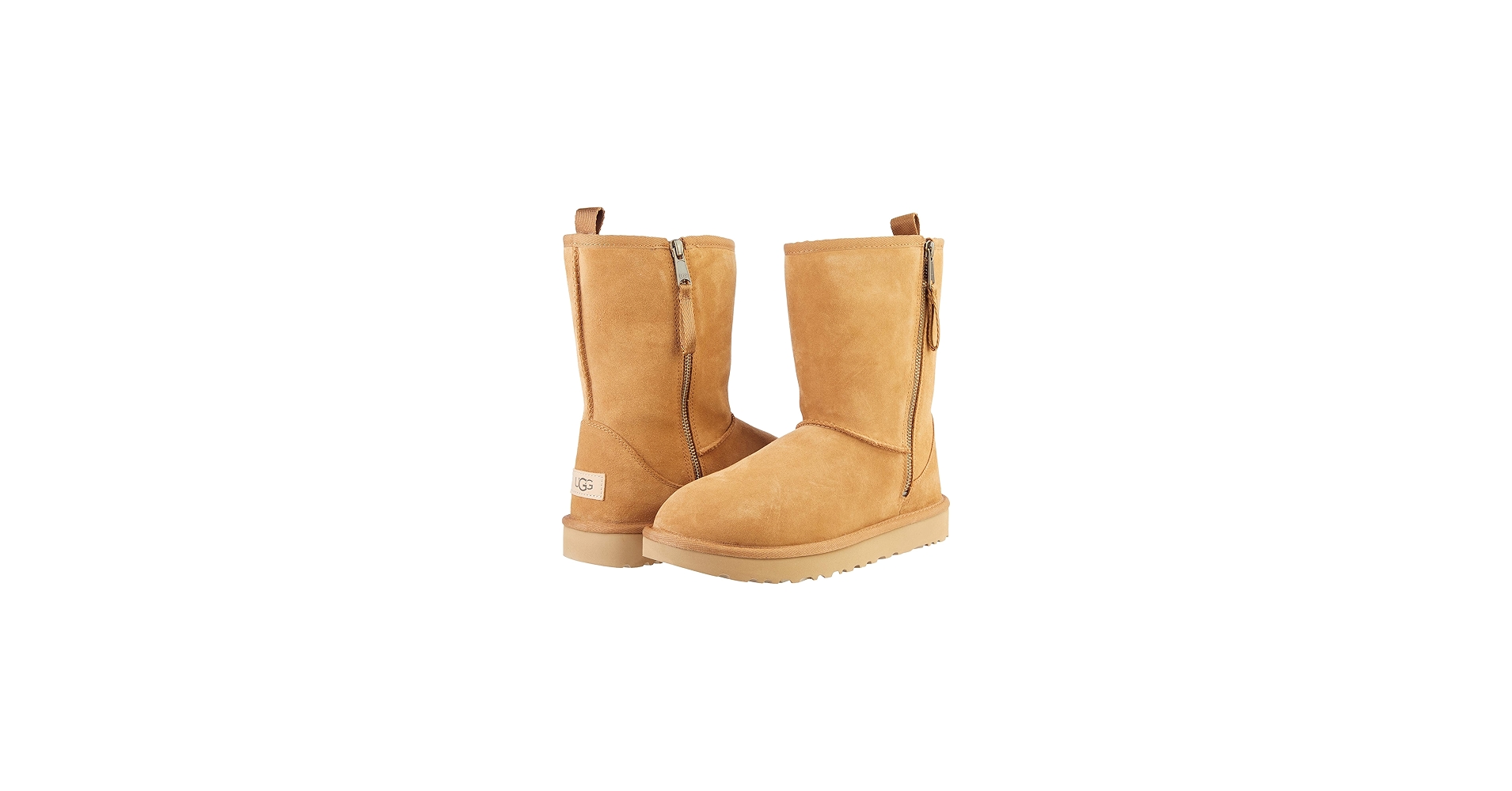 Amazon.com | UGG Classic Short II Dual Zip Chestnut 10 B (M