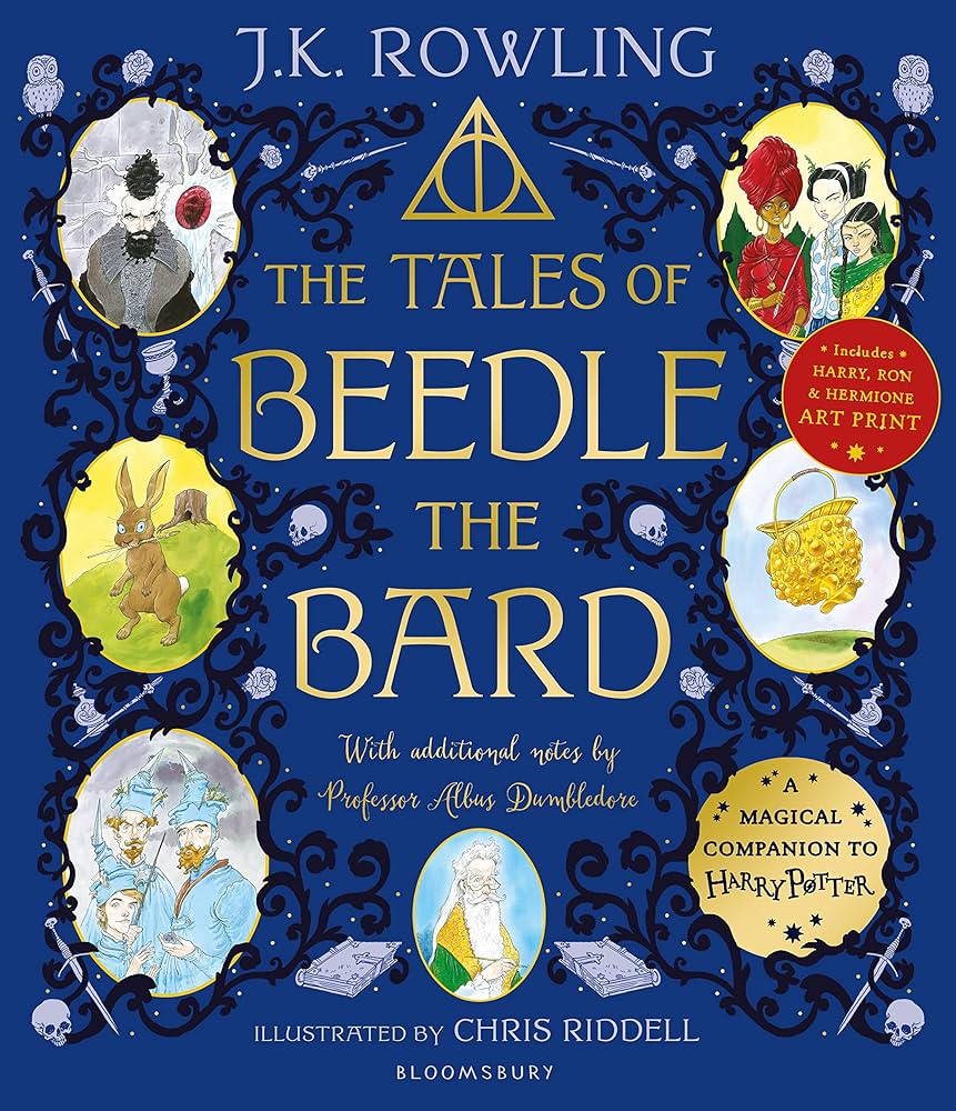 Amazon.com: The tales of beedle the bard - illustrated edition
