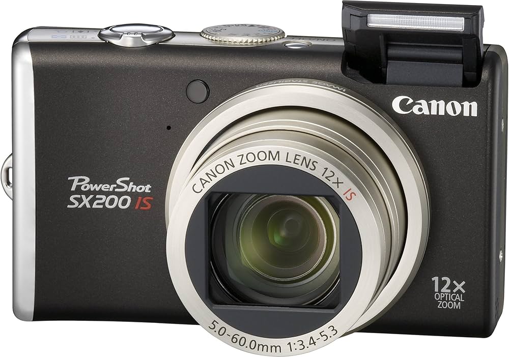 Amazon.co.jp: Canon PowerShot SX200 IS Digital Camera Black