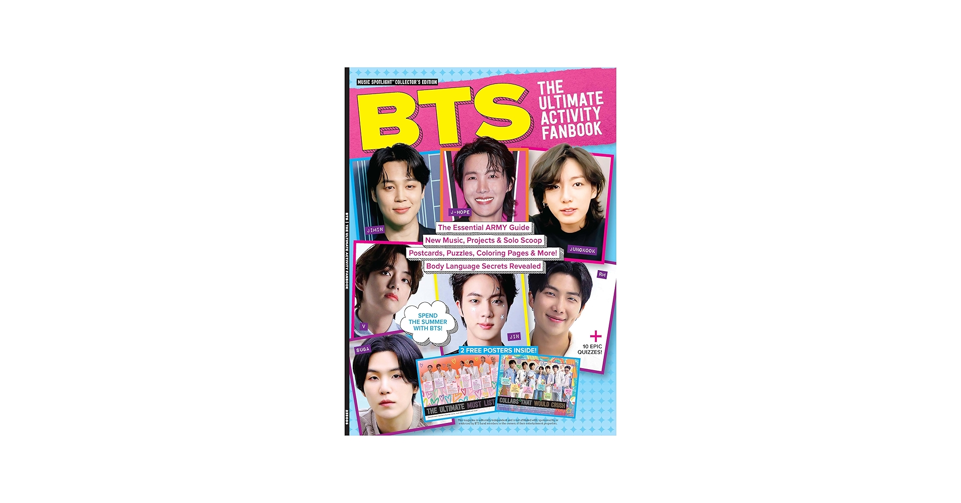 BTS - The Ultimate Activity Fanbook: Summer 2023 Update, Postcards