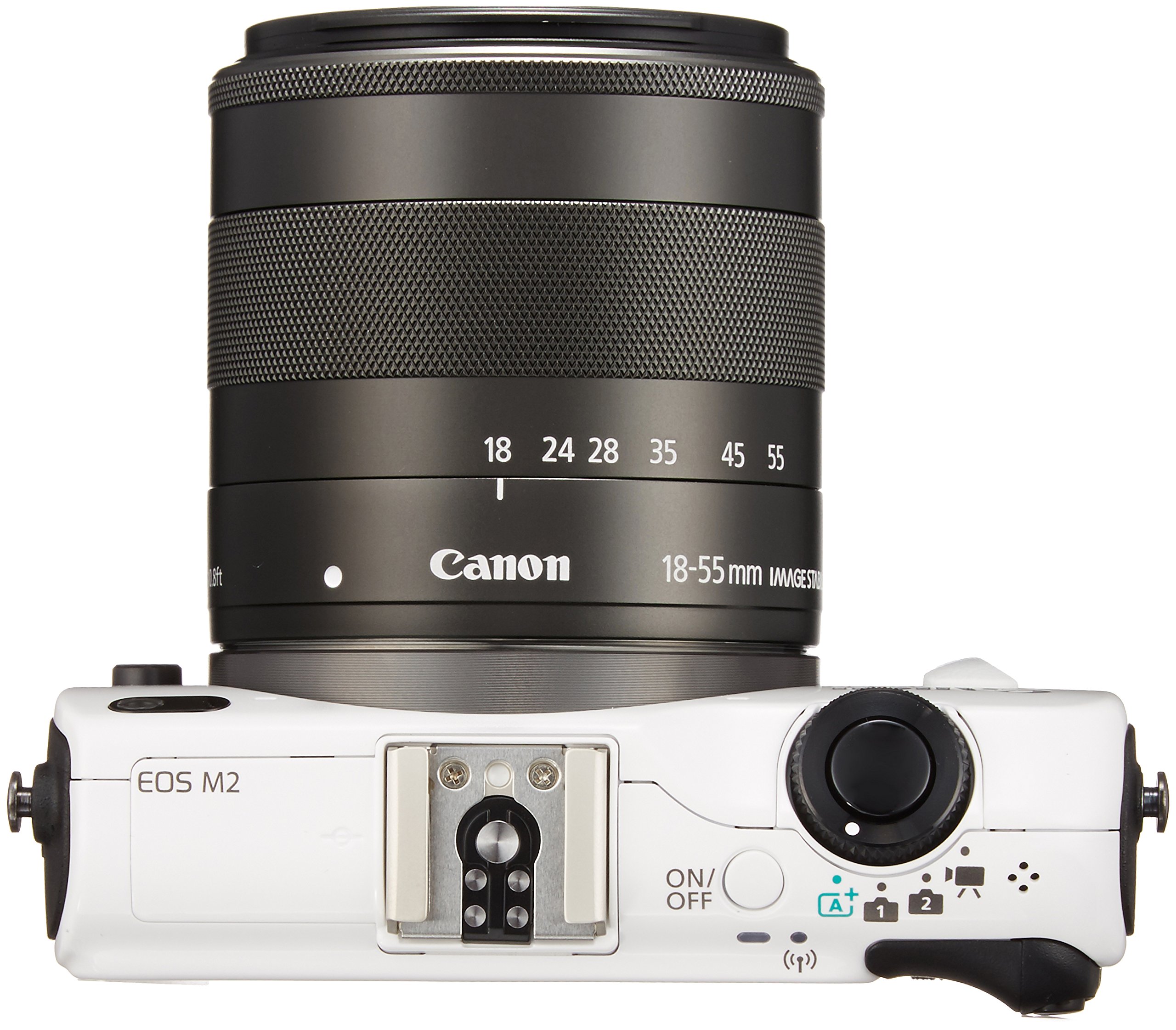 Amazon.co.jp: Canon Mirrorless Camera EOS M2 EF-M18-55 IS STM Lens