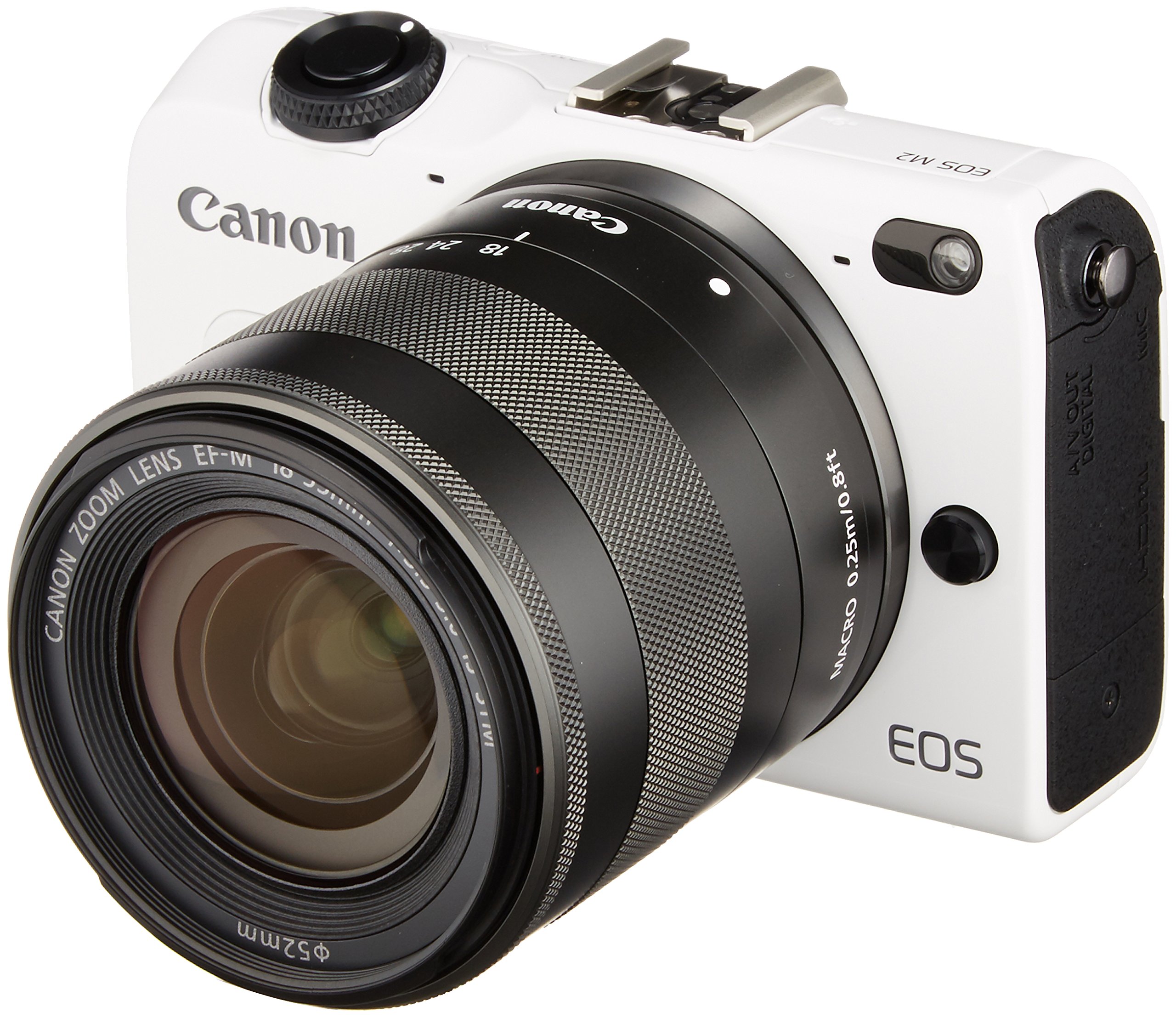Amazon.co.jp: Canon Mirrorless Camera EOS M2 EF-M18-55 IS STM Lens