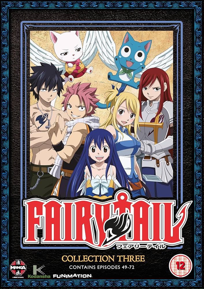 Amazon.co.jp: FAIRY TAIL コンプリート DVD-BOX3 (49-72話, 575分