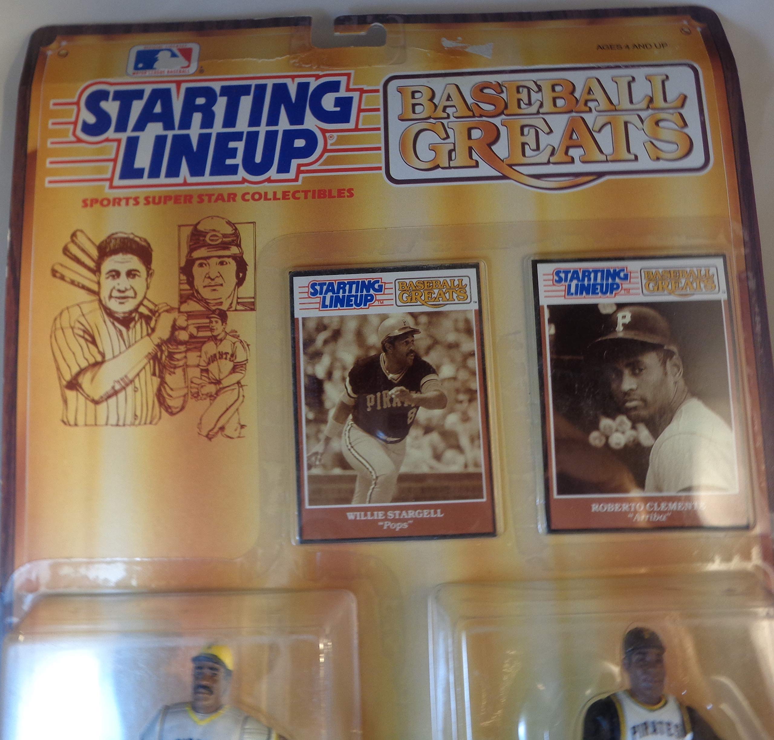 Amazon.com: Starting Lineup Baseball Greats Willie Stargell and