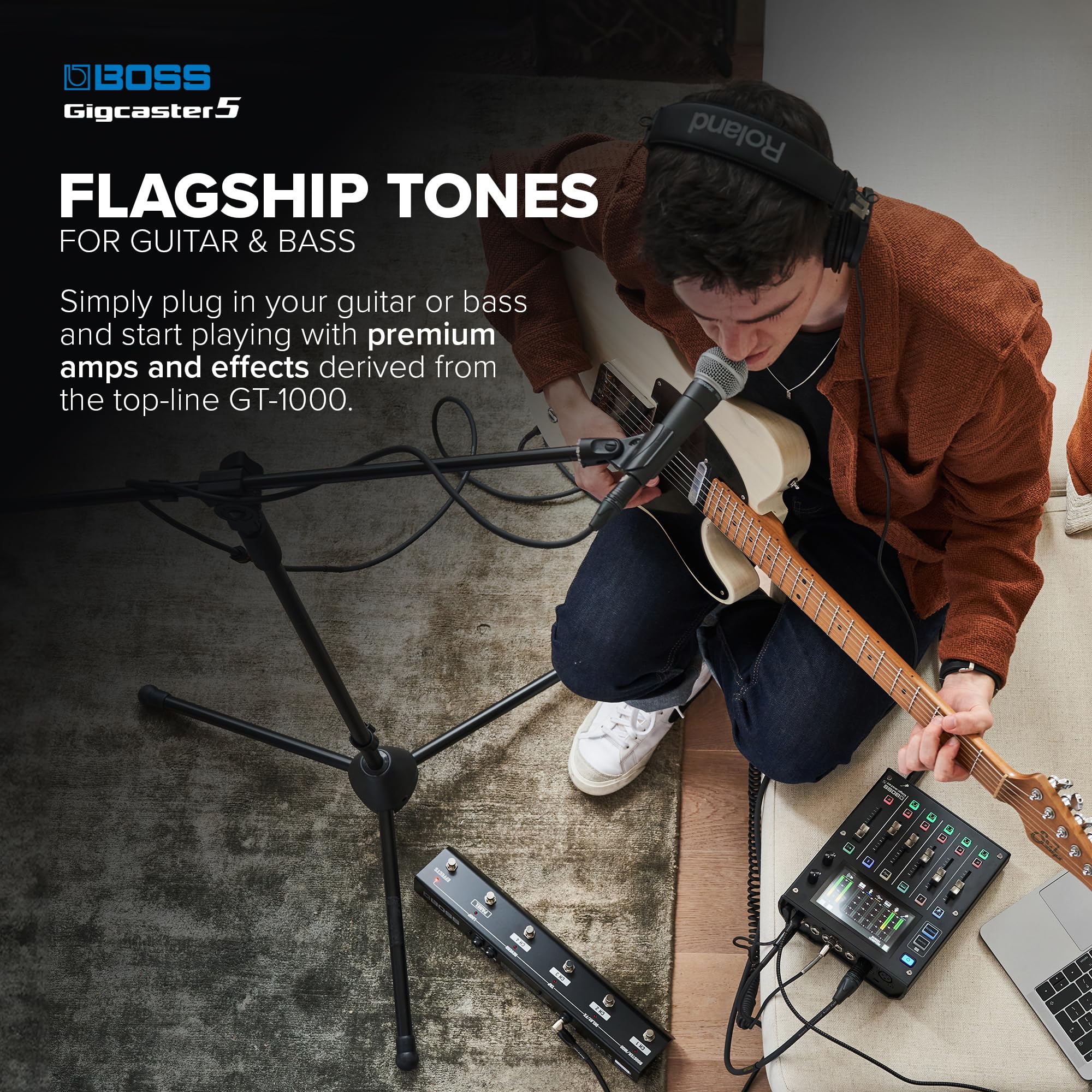 Amazon.com: BOSS Gigcaster 5 Compact 5-Channel Audio Streaming