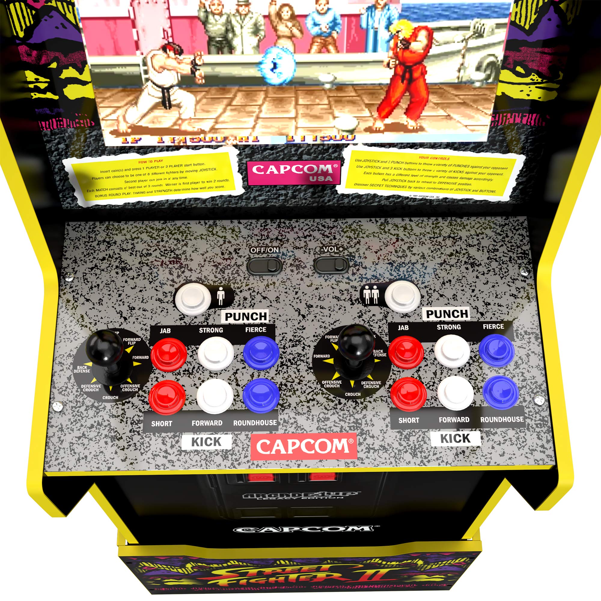 Amazon.co.jp: Arcade1Up - Street Fighter Legacy Edition : ゲーム
