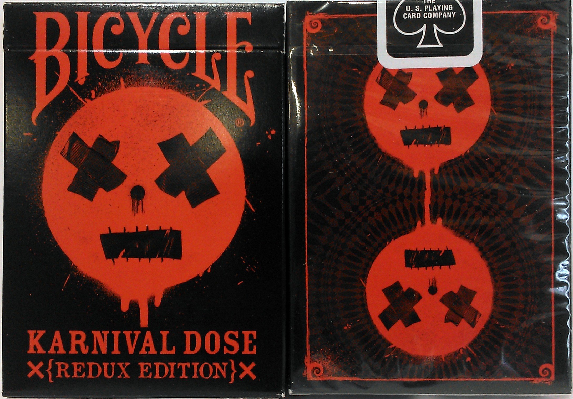Amazon.com: Bicycle Karnival RED Dose Deck Playing Cards -Redux