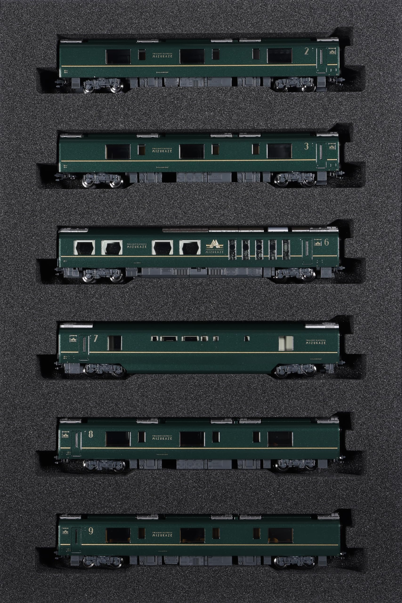 Amazon | カトー (KATO) Nゲージ 87系 「TWILIGHT EXPRESS 瑞風」 6両