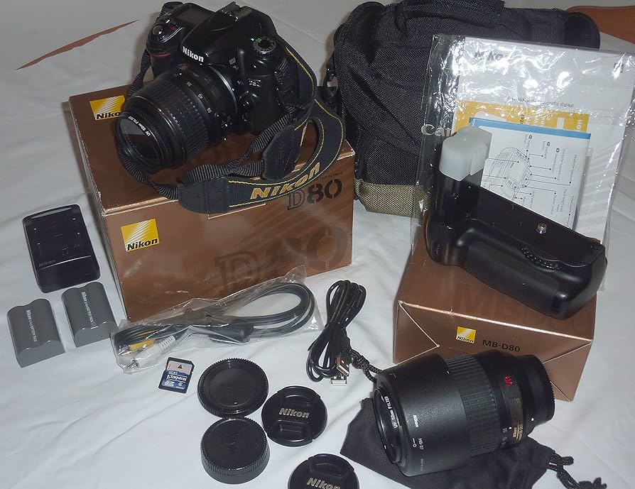 Amazon.com : Nikon D80 10.2MP Digital SLR Camera Kit with 18-55mm