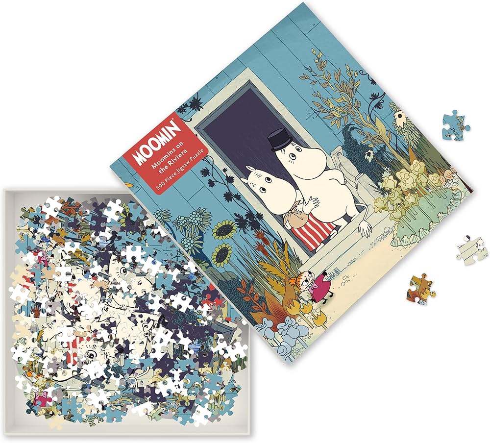 Amazon.com: Adult Jigsaw Puzzle Moomins on The Riviera (500 Pieces