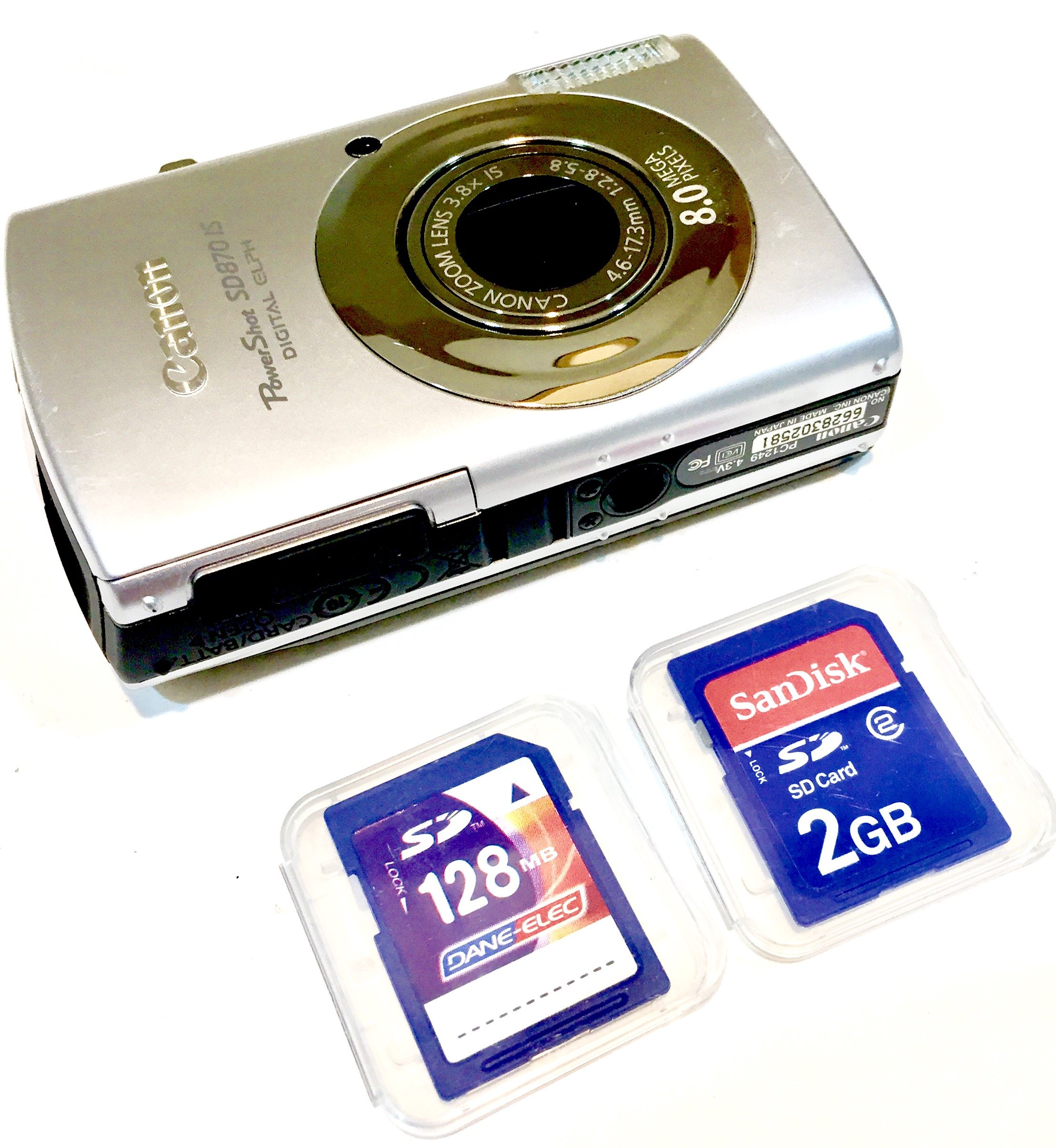 Amazon.com : Canon PowerShot SD870IS 8MP Digital Camera with 3.8x