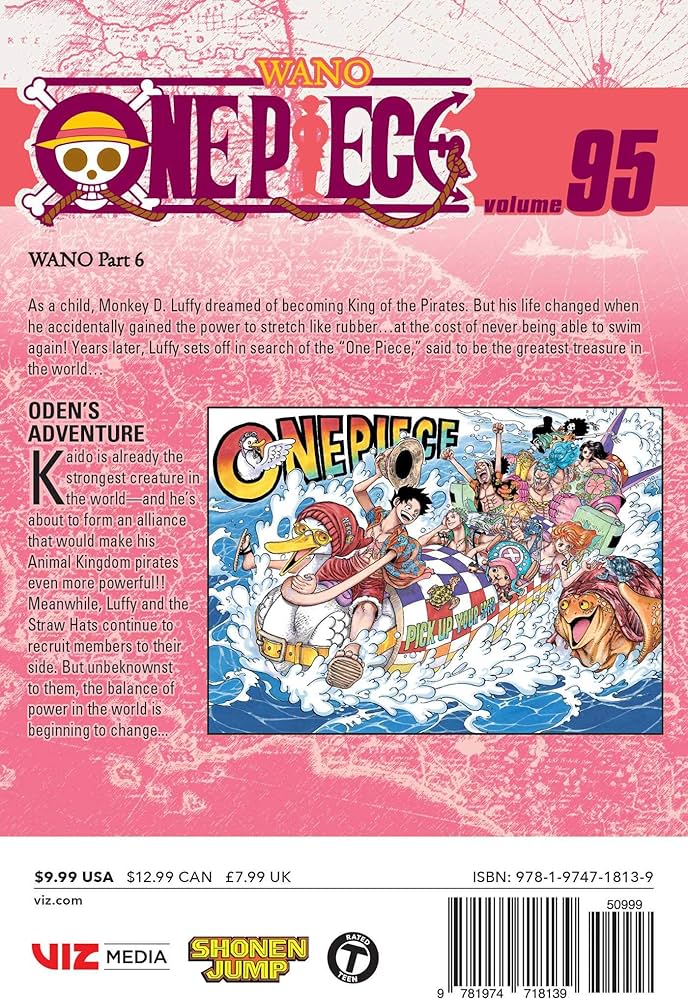Amazon.com: One Piece, Vol. 95: 9781974718139: Oda, Eiichiro: Books