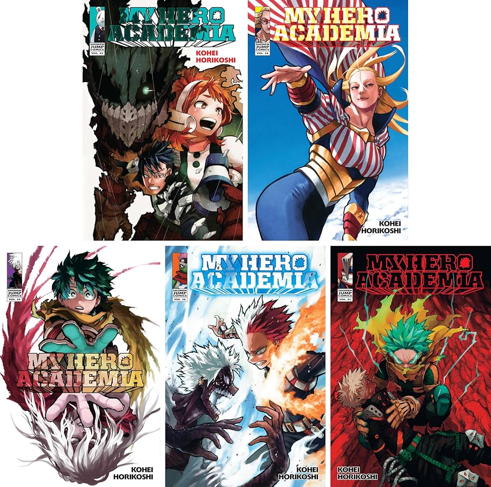 My Hero Academia Series (Volumes 21-42) Manga Set, by Kohei