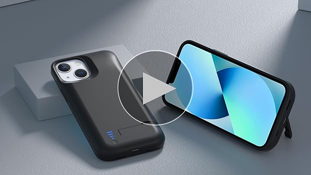 Amazon.com: Battery Case for iPhone 15 pro max, 6000mAh Extended