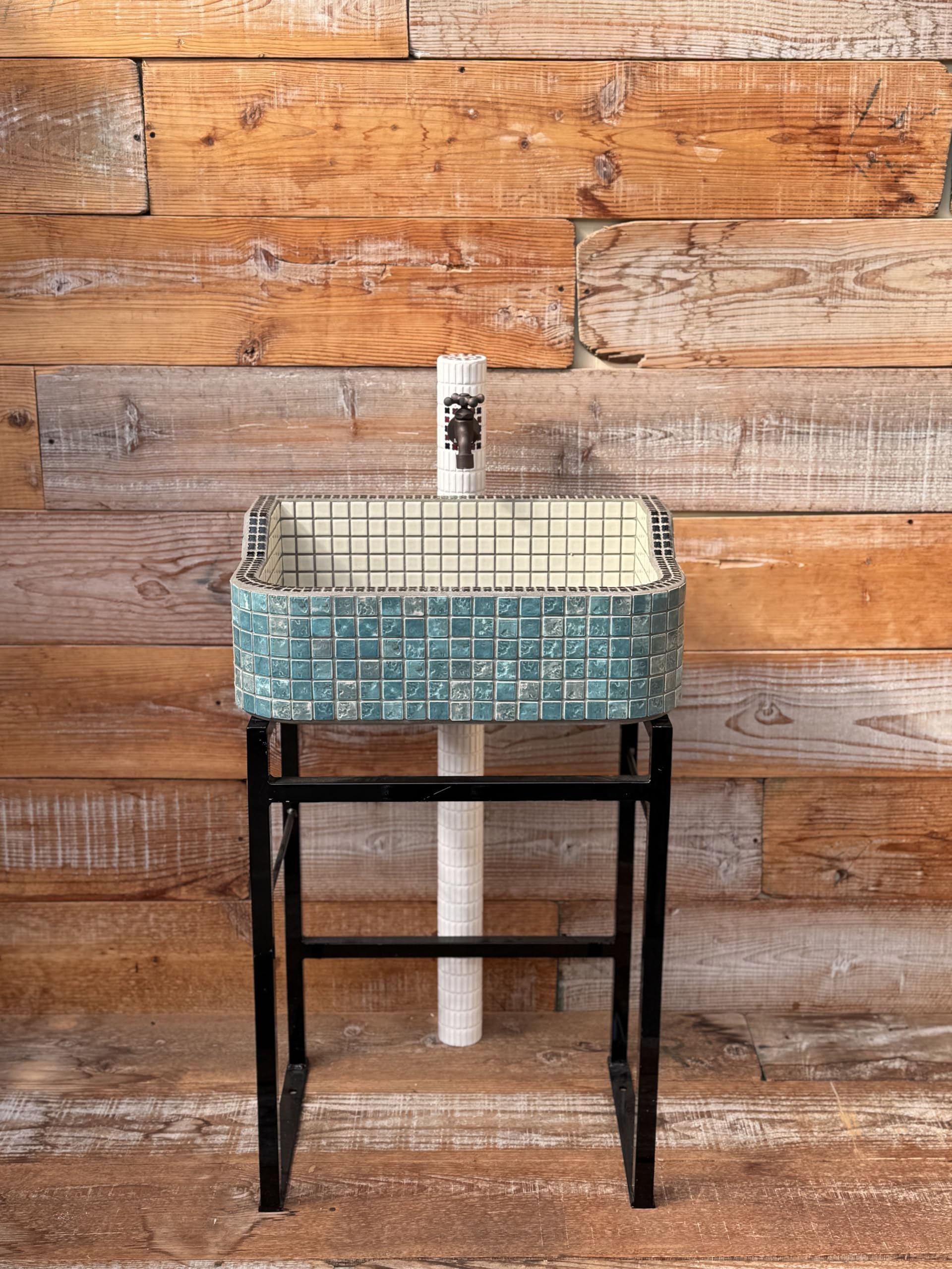 Amazon.co.jp: 作善堂 ガーデンシンク タイルシンク ガーデンパン 屋外