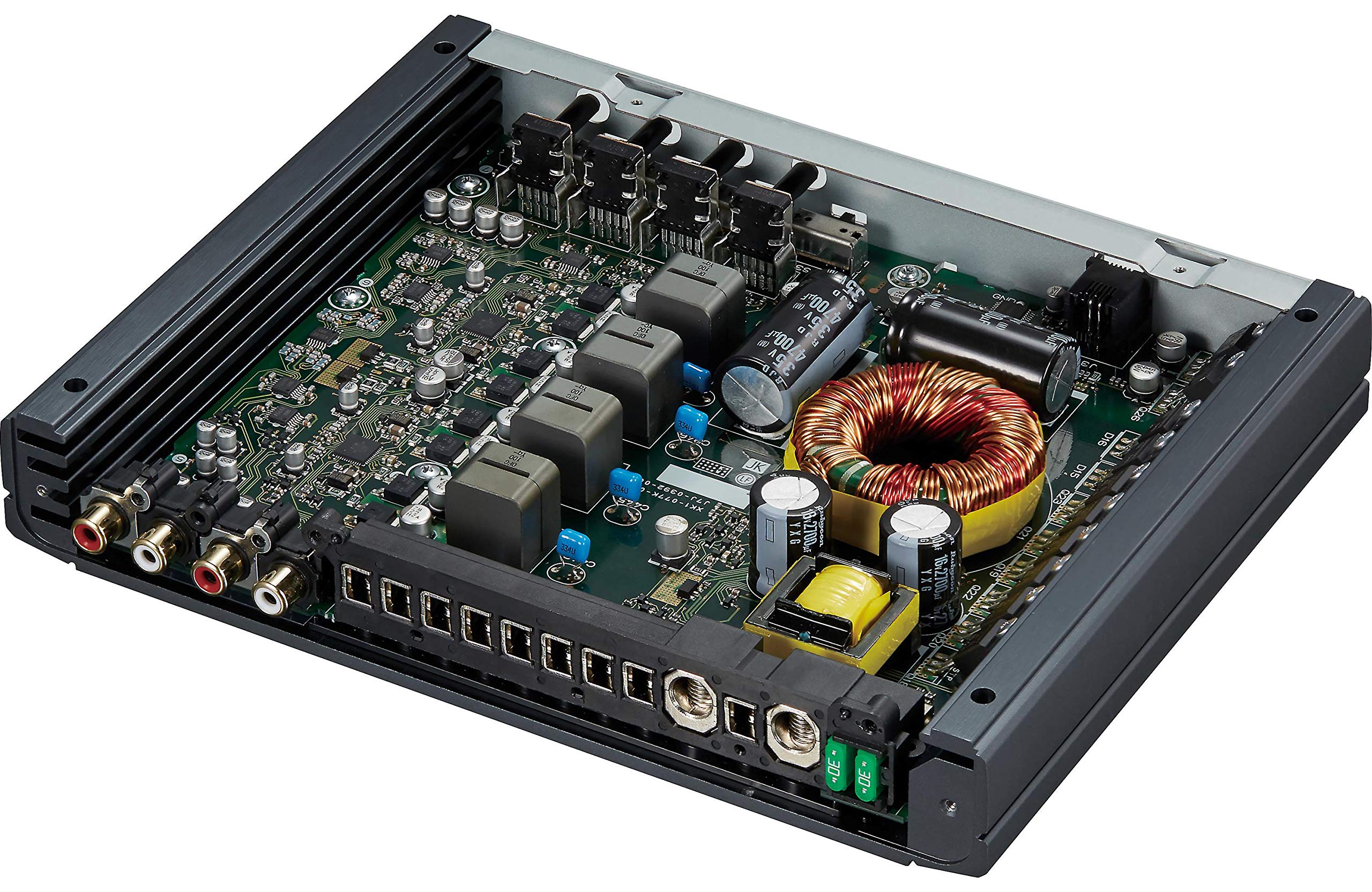 Amazon.co.jp: ケンウッドExcelonクラスD 4チャンネルパワーアンプ