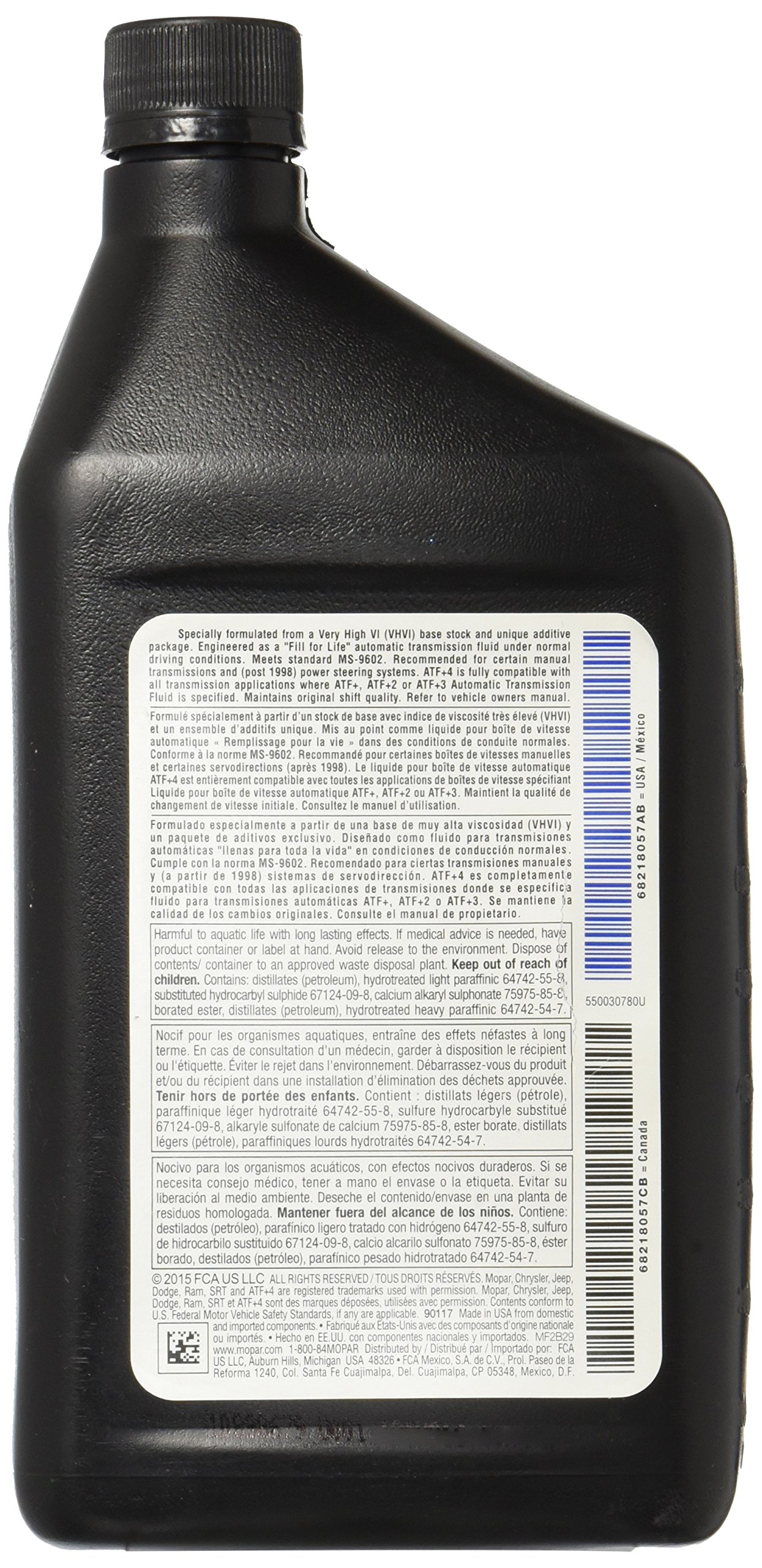 ATF-4 automatic transmission fluid : Amazon.ca: Automotive