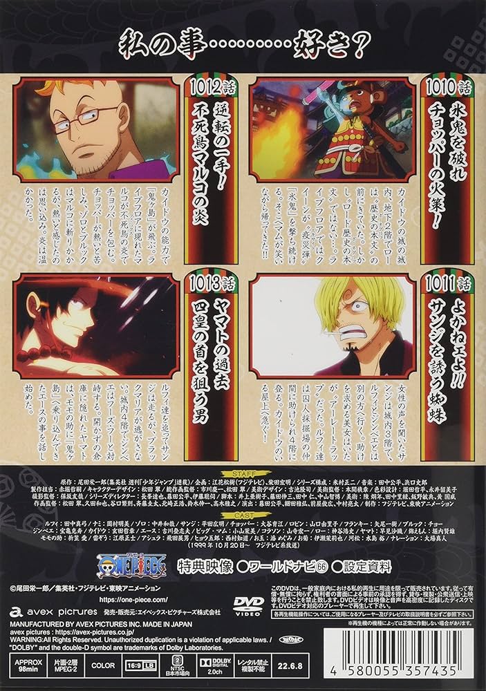 Amazon.co.jp: ONE PIECE ワンピース 20THシーズン ワノ国編 piece.30