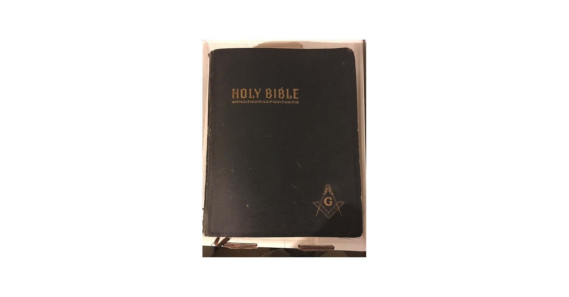 Holy Bible Red Letter Edition - Masonic Edition Cyclopedic Indexed