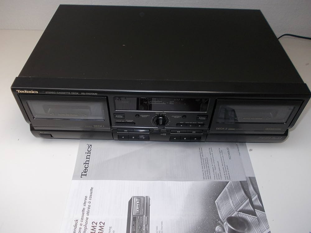 Technics RS-TR373M2 EG Black Cassette Deck : Amazon.in: Electronics