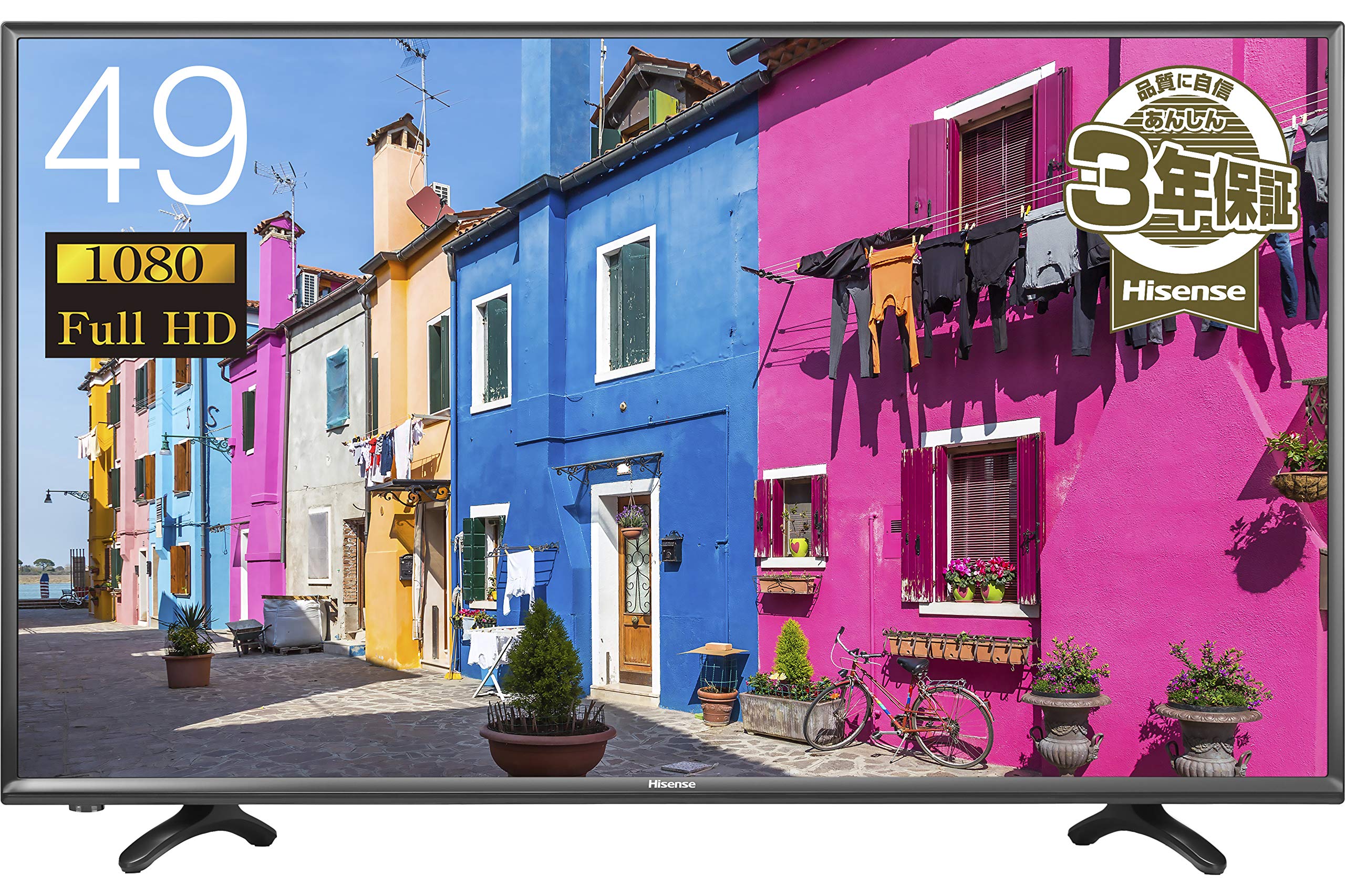 Amazon.co.jp: ハイセンス 49V型 液晶 テレビ HJ49K3121 フル