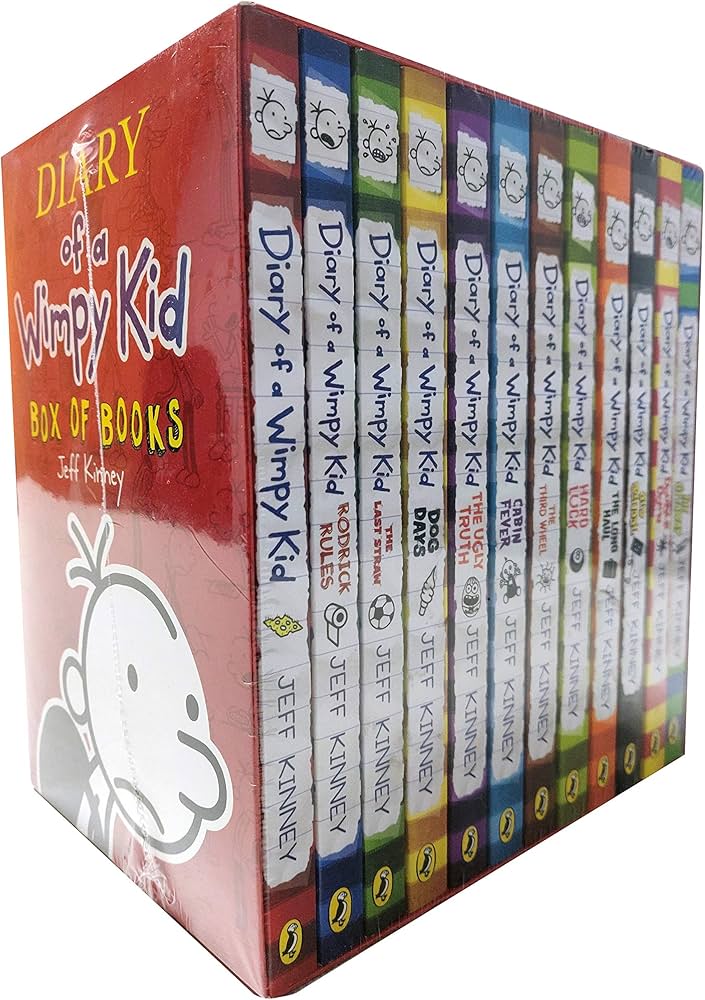 Diary Wimpy Kid Box Set-12 Vol (New): Jeff Kinney: 9780241437872
