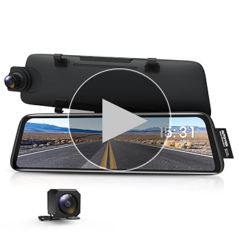 Amazon.co.jp: AUTO-VOX ミラー型 ドライブレコーダー 前後カメラ 前後