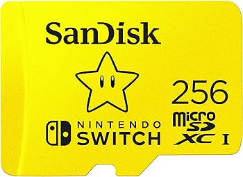 Amazon.com: SanDisk 256GB microSDXC-Card, Licensed for Nintendo