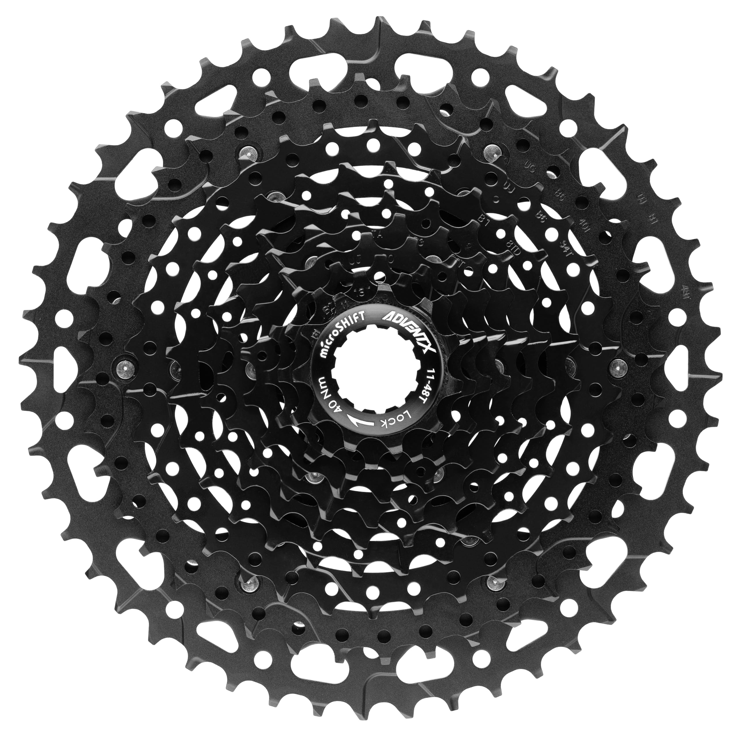 Amazon.com : Microshift Advent X CS-G104 Alloy Spider Cassette 10
