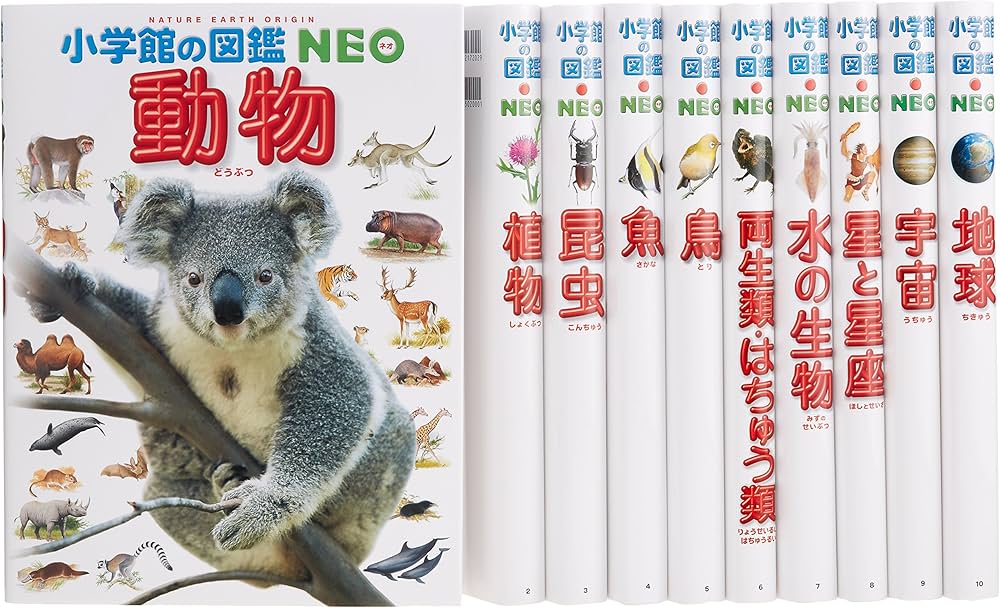 小学館の図鑑NEO 11冊 美品 Amazon.co.jp: 小学館の図鑑NEO 新11~20巻