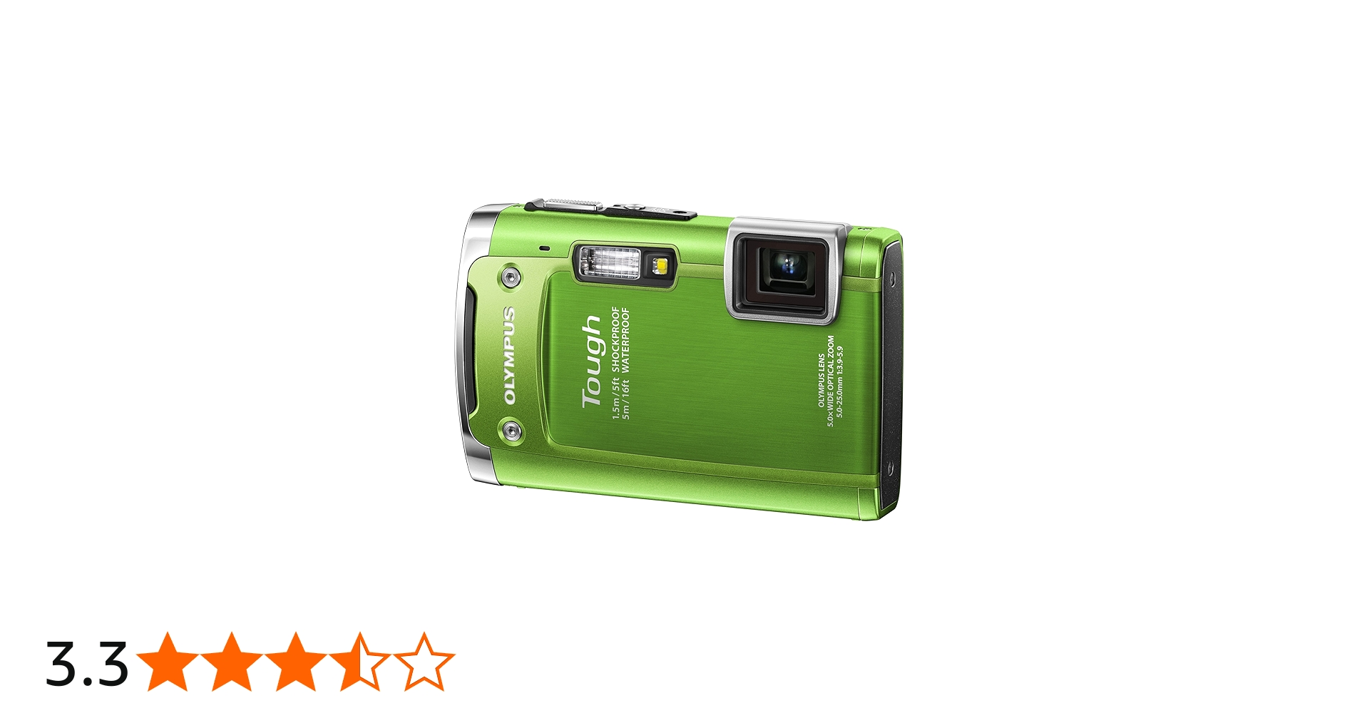 Amazon | OLYMPUS 防水デジタルカメラ TOUGH TG-615 グリーン 5m防水