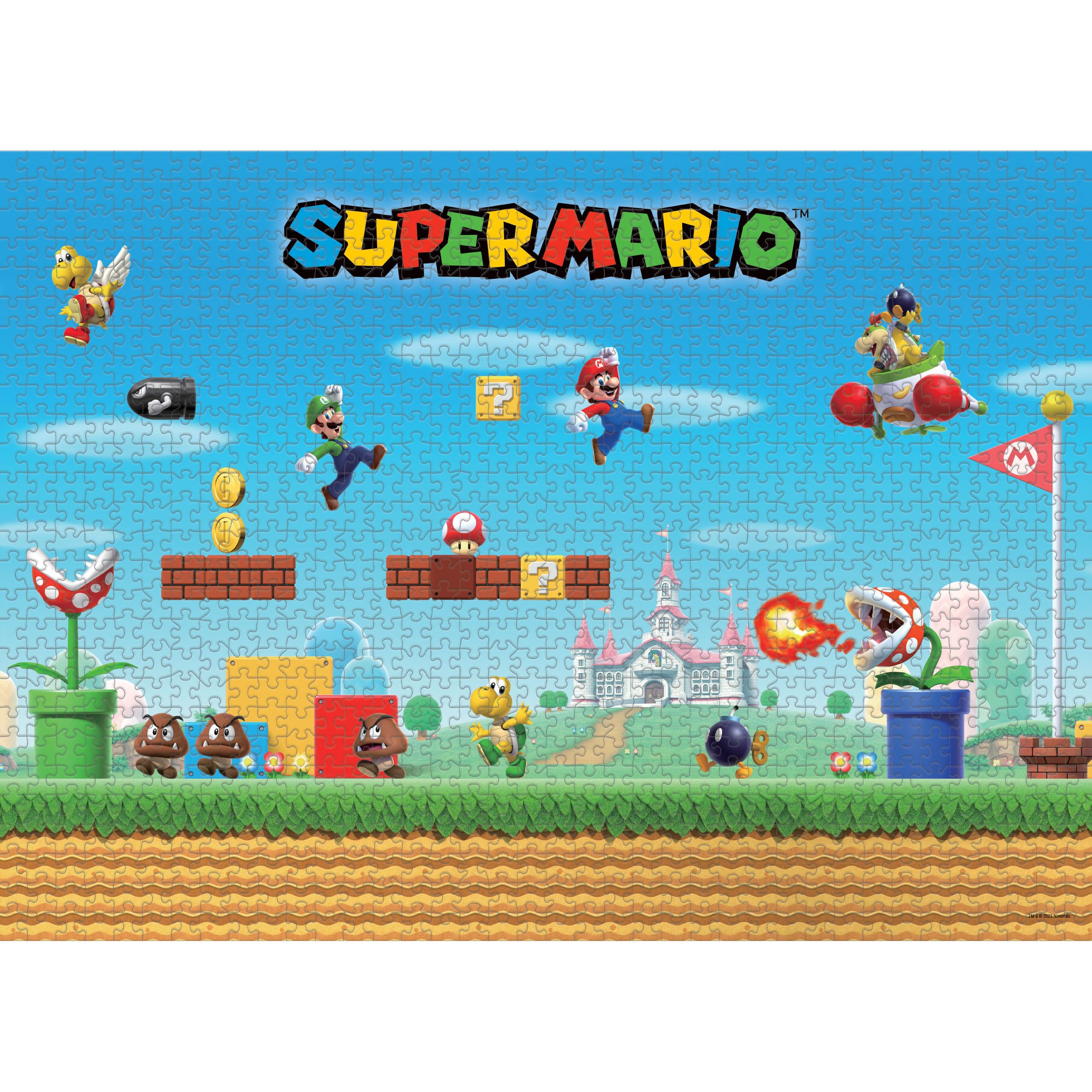 Amazon.co.jp: スーパーマリオ メイヘム 1000ピース パズル : おもちゃ