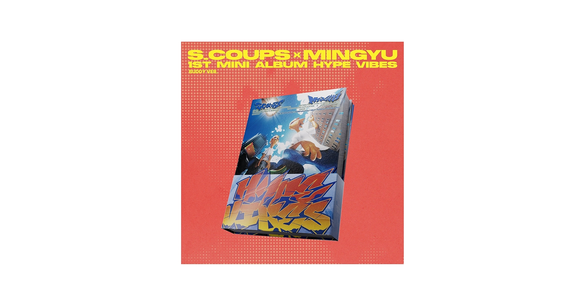 CxM (SEVENTEEN) - CxM 1st Mini Album 'HYPE VIBES'[buddy Ver