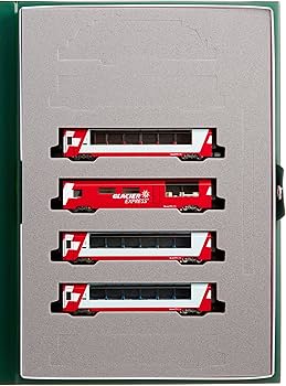 Amazon | カトー(KATO) Nゲージ アルプスの氷河特急 増結 4両セット 10