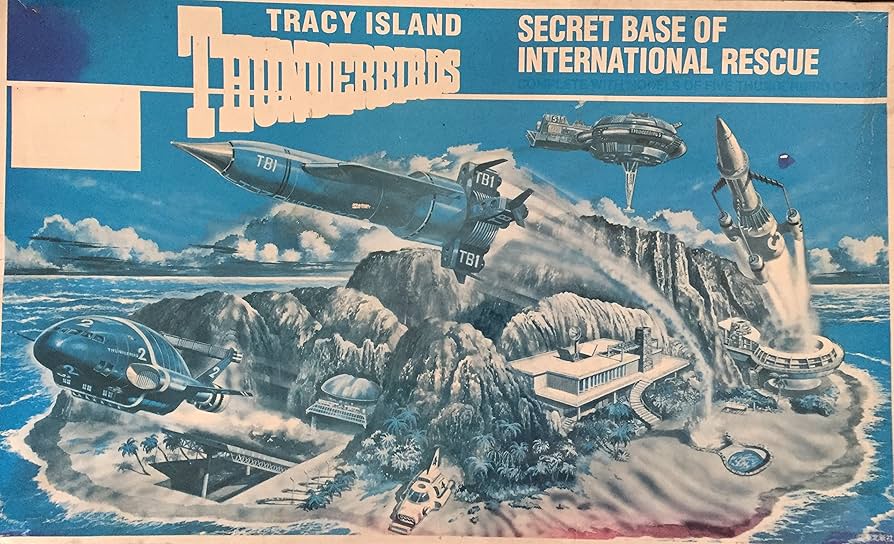 Amazon.co.jp: サンダーバード 秘密基地 モーター動力 : おもちゃ