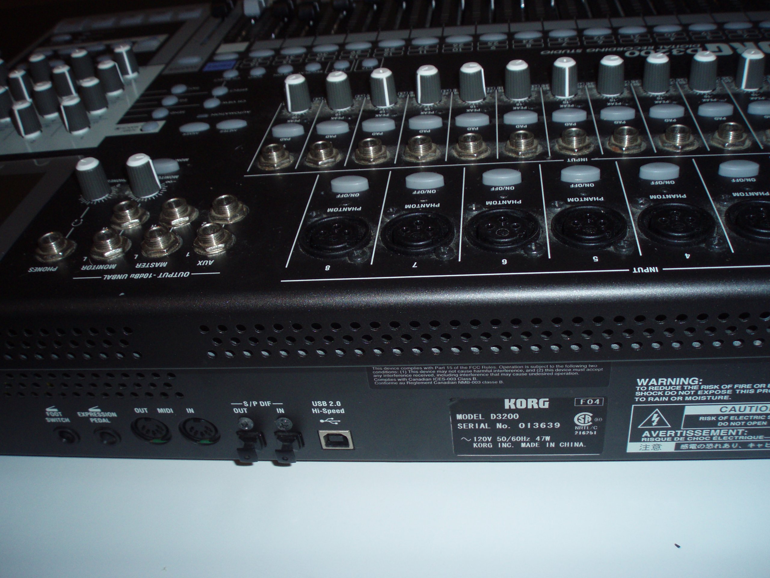 Amazon.com: Korg D3200 Digital Recording Studio Console : Musical