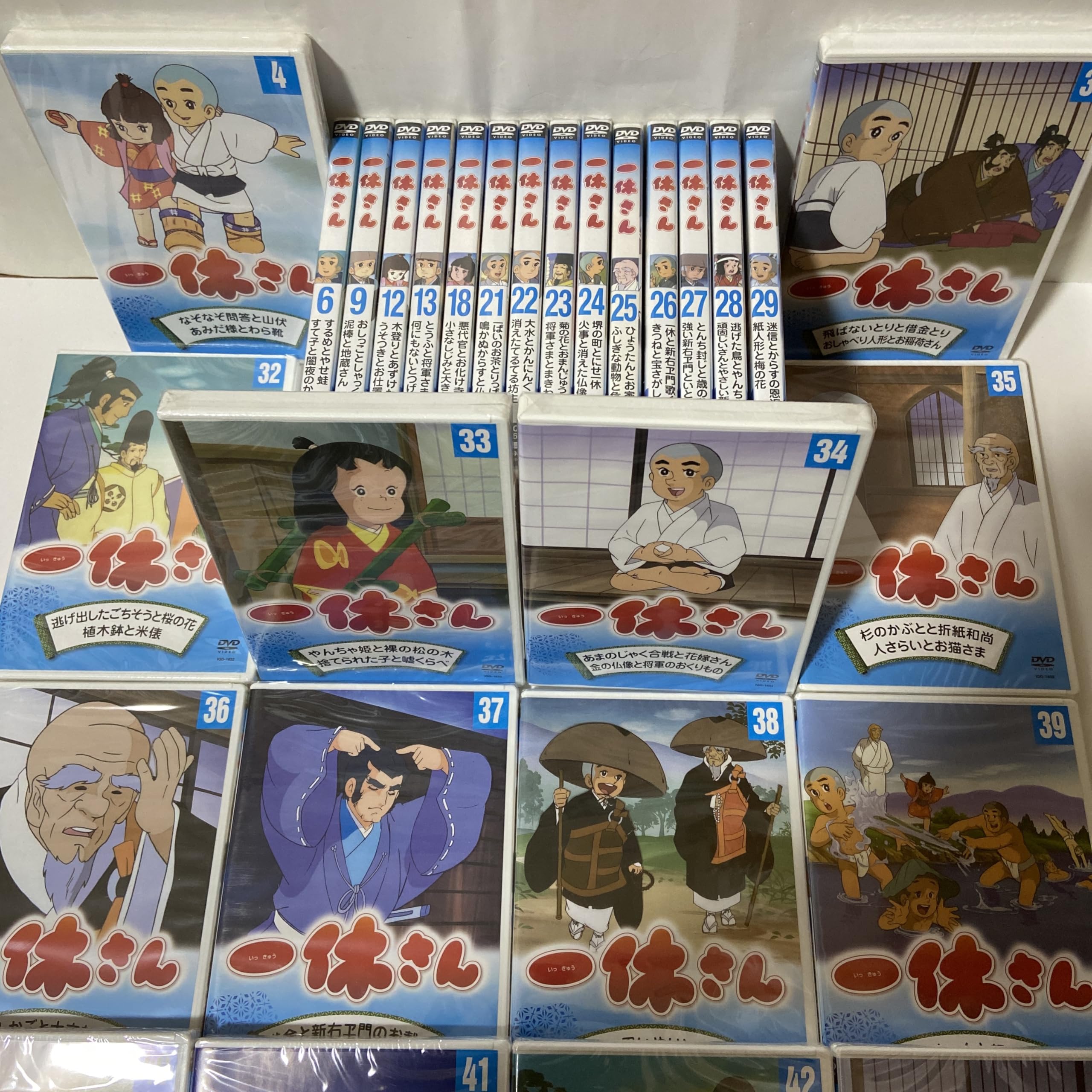 Amazon.co.jp: 一休さんDVD、さよちゃんセット【DVD34枚/68話】関西映