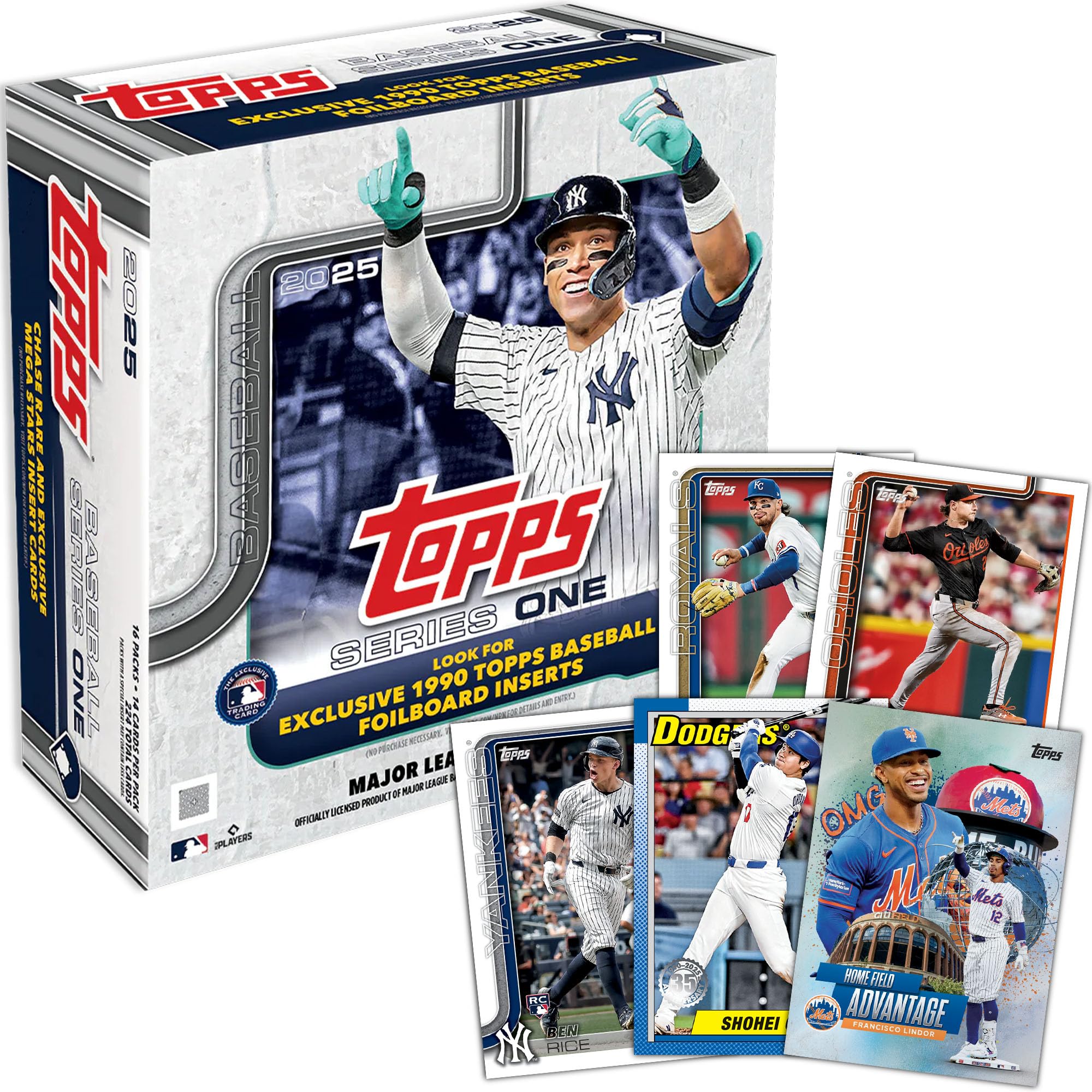 Amazon.co.jp: 2025 Topps Series 1 野球 - ファクトリーシール - メガ