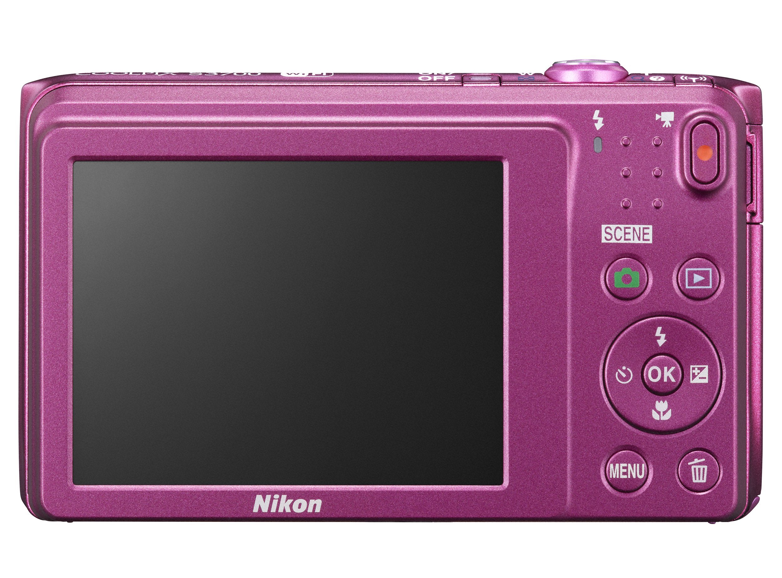Amazon.co.jp: Nikon Digital Camera COOLPIX S3700 Pink 8x Optical