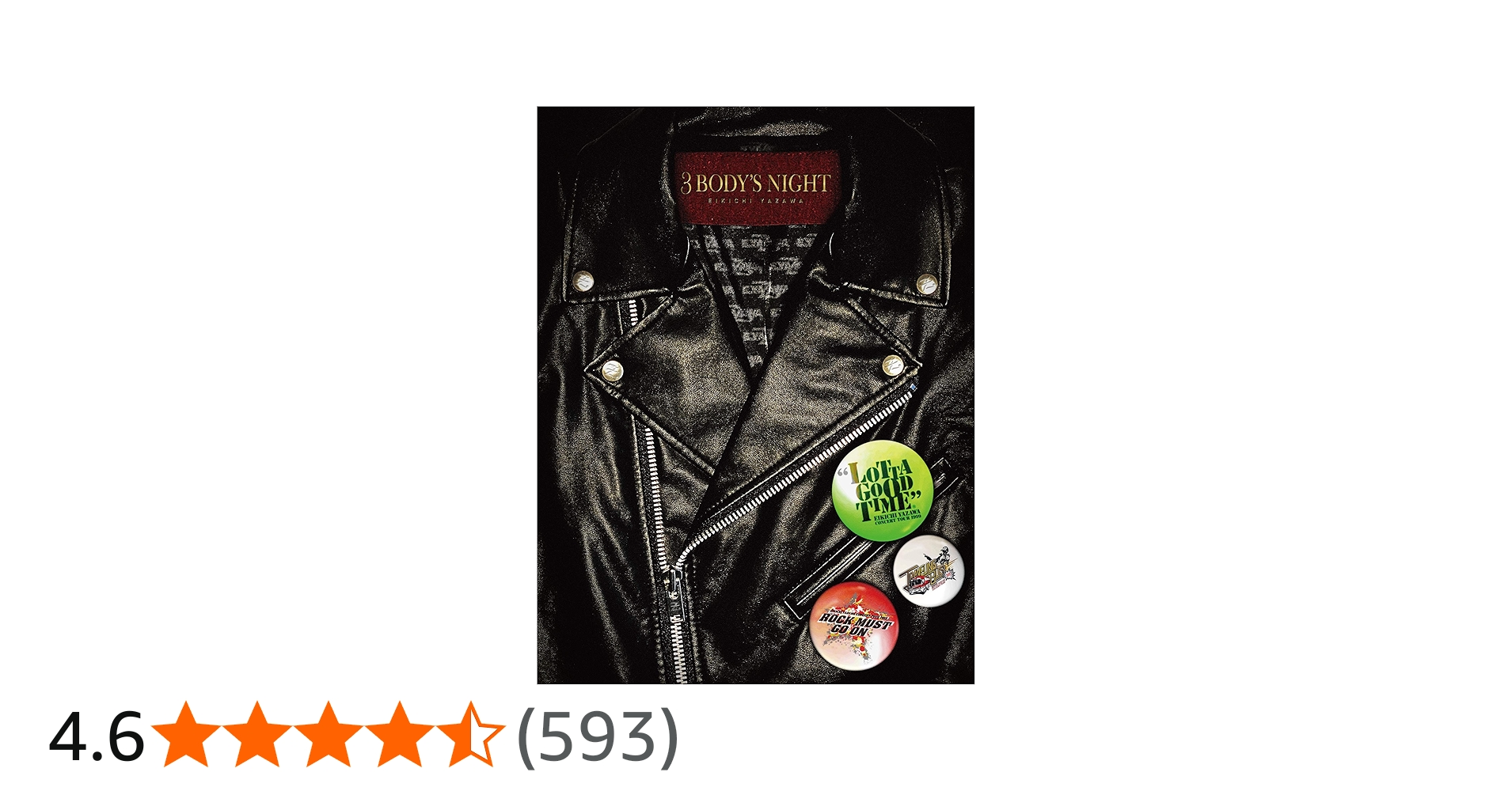 Amazon.co.jp: 3 BODY'S NIGHT [Blu-ray] : 矢沢永吉: DVD