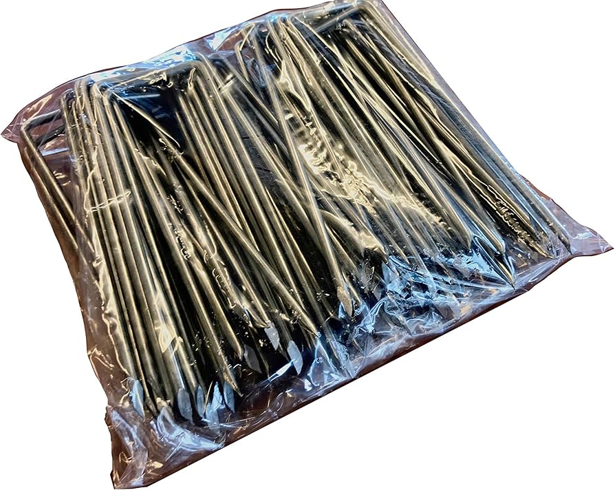 Amazon | コ型止めピン 50個入り（ザバーン防草シート専用） (200mm