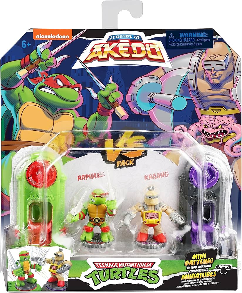 Amazon.com: Legends of Akedo Teenage Mutant Ninja Turtles. Mini