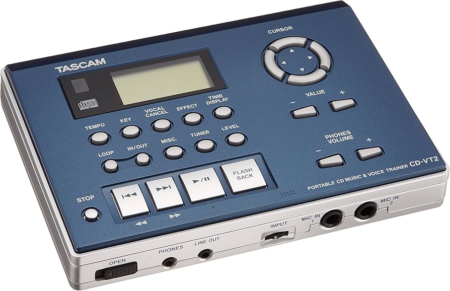 Amazon.co.jp: TASCAM(タスカム) CD-VT2 ボーカル練習 CDプレーヤー
